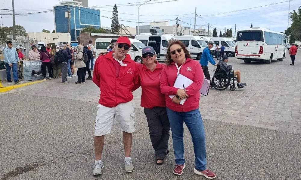 Turistas de cruceros en Puerto Madryn 10
