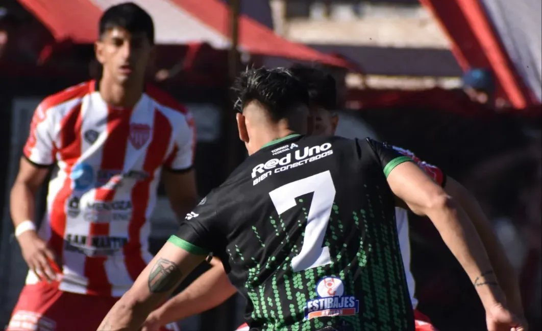 Germinal tropezó en Mendoza