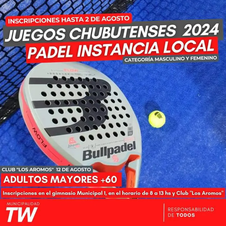 Padel adultos mayores