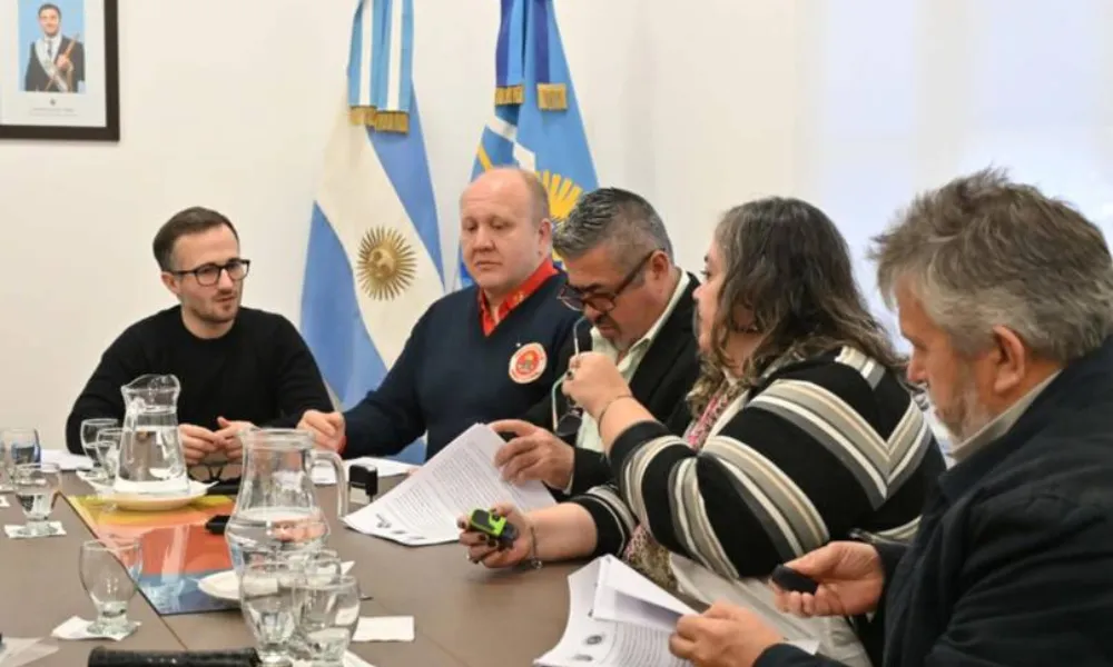 Firma de convenio de Bomberos
