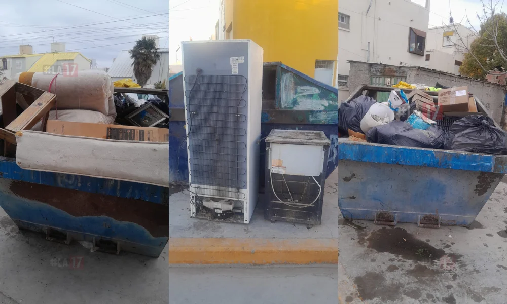 Residuos en barrio