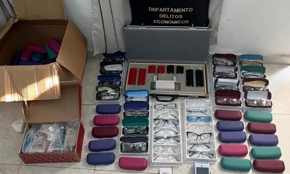 Estafas con lentes