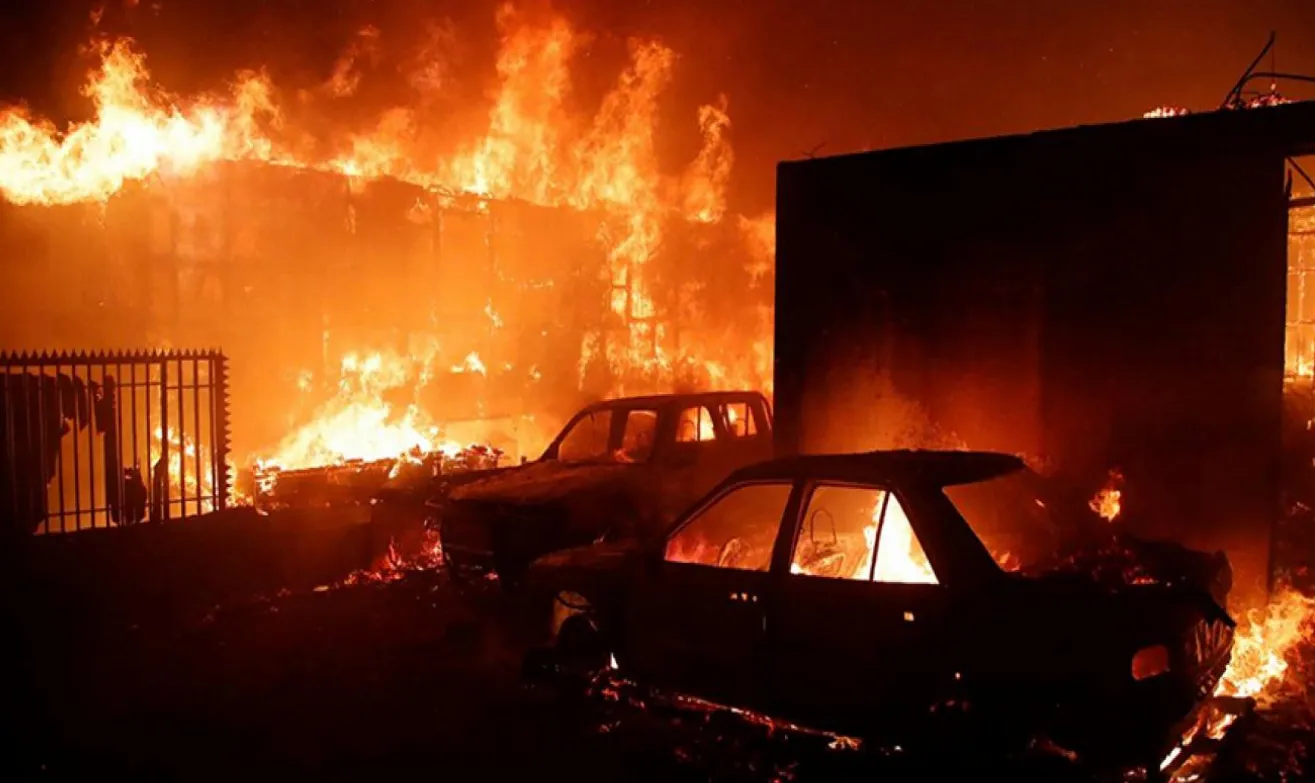 incendio chile