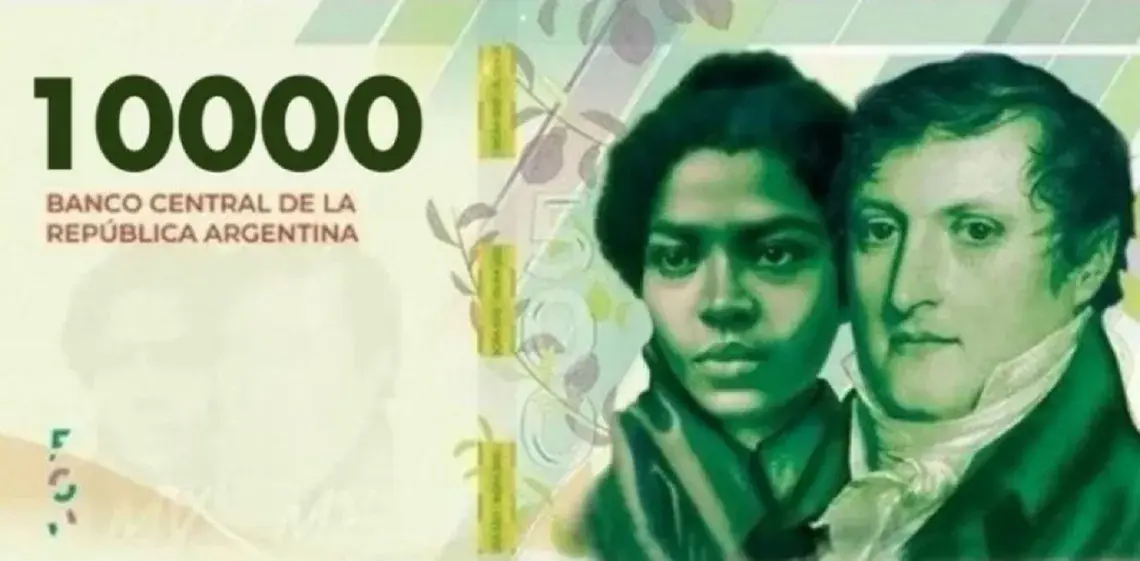 Billete de 10 mil pesos