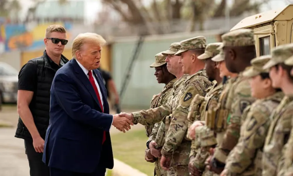 Despliegue militar de Estados Unidos en el Caribe (Foto: Eric Gay - AP / LA NACION)