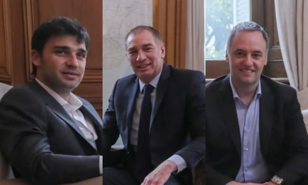 Torres, Adorni y Santillo