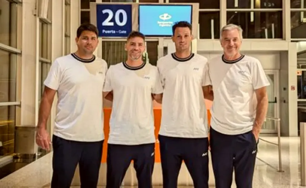 La delegación emprendió viaje hacia Corea del Sur para la primera serie de la Copa Davis