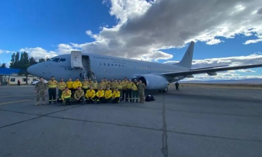 recambio de brigadistas