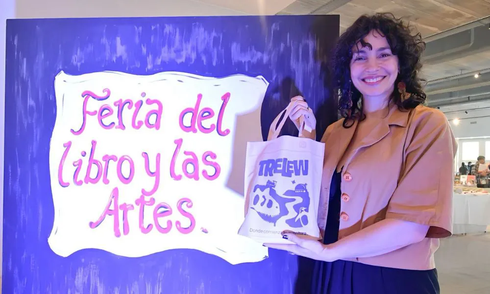 Pilar Vellon en la Feria del Libro de Trelew