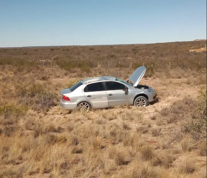 VW Voyage volcóen cercanías Arroyo Verde