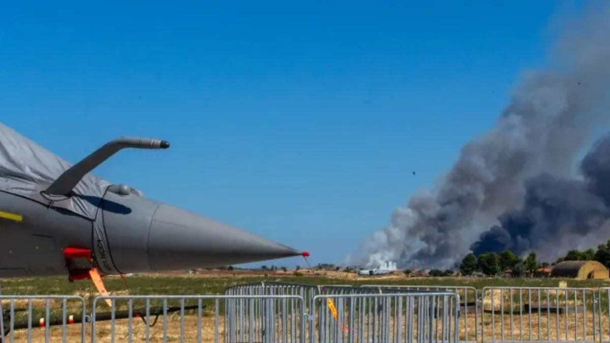 Accidente de avión en Grecia