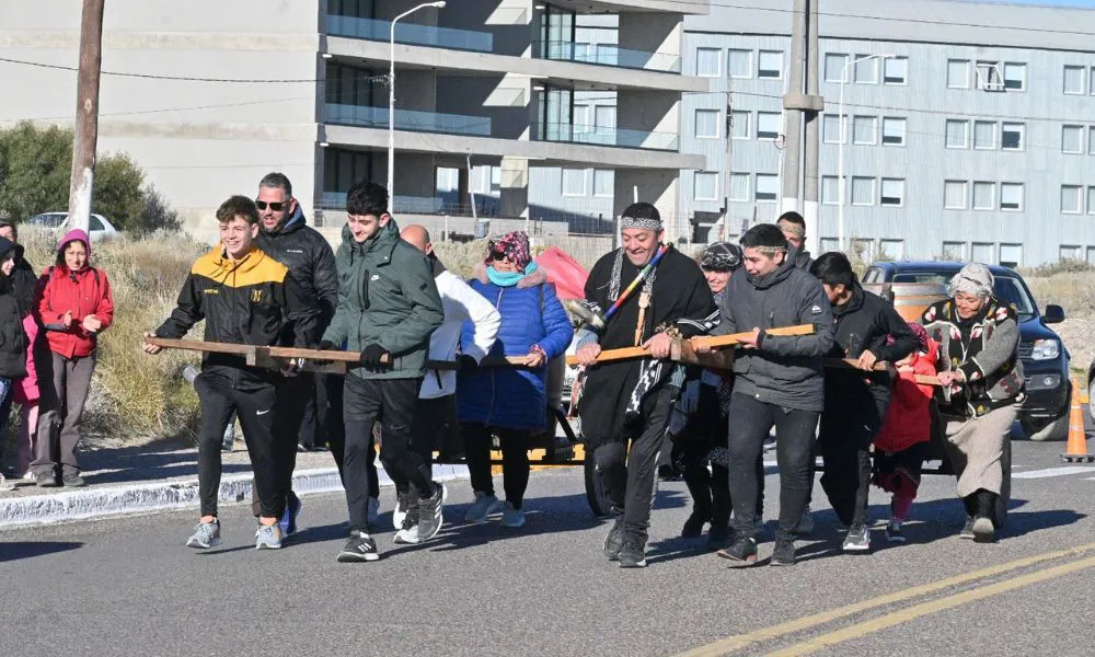 Carrera del barril en Madryn