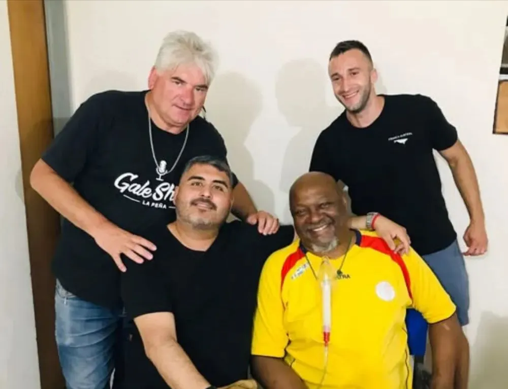 Eddie Robertson murió este jueves a los 65 años en Puerto Madryn