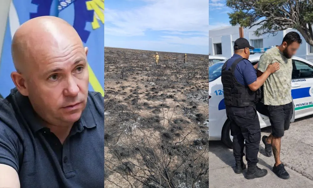 Gustavo Sastre incendio intencional