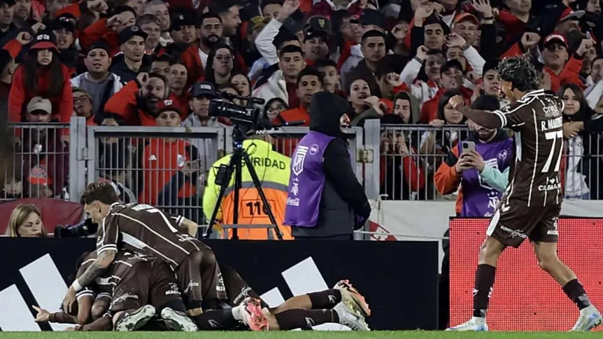 Gol de Taborda para Platense.