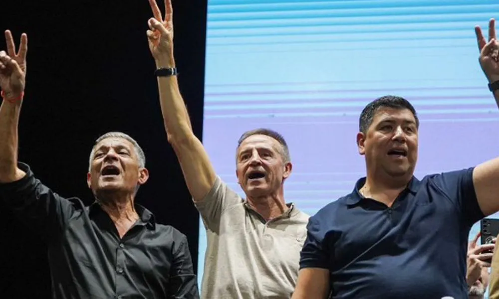 Jorge Sola Cristian Jerónimo y Octavio Argüello CGT