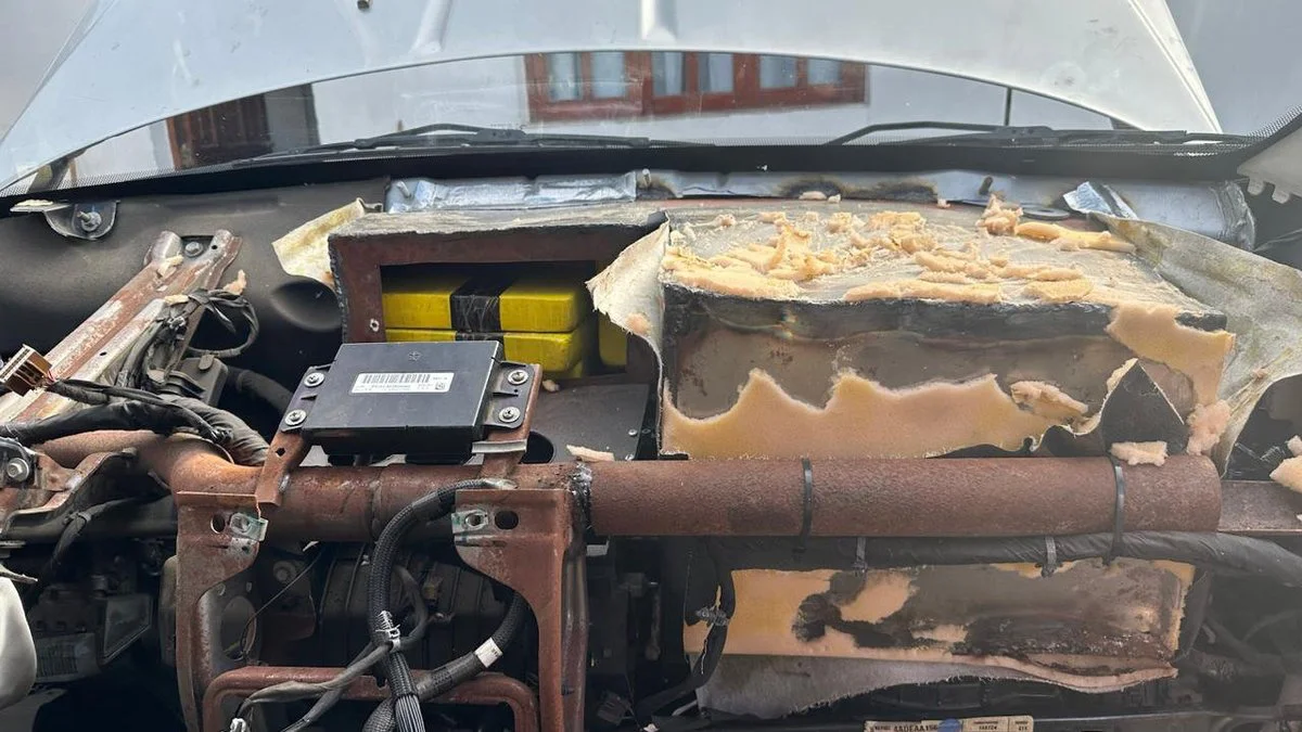 Gendarmería incautó más de 93 kilos de cocaína