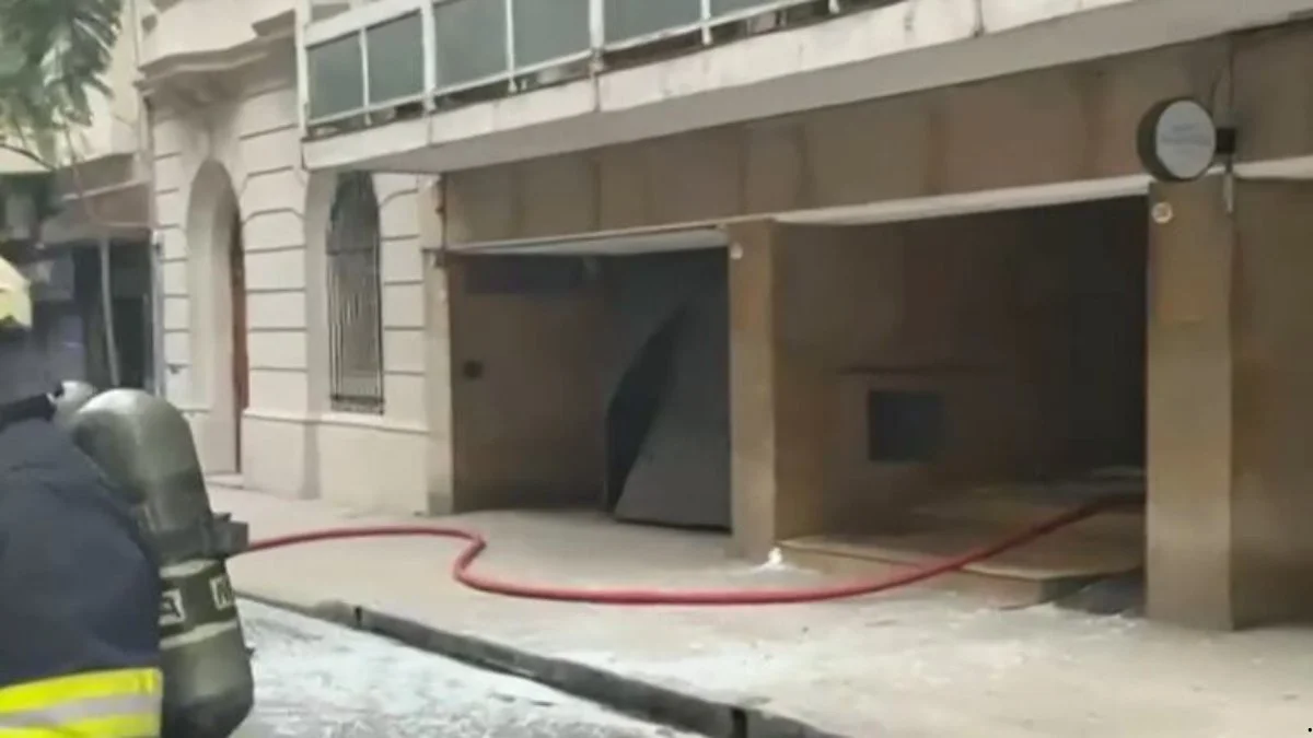 Explosión garage
