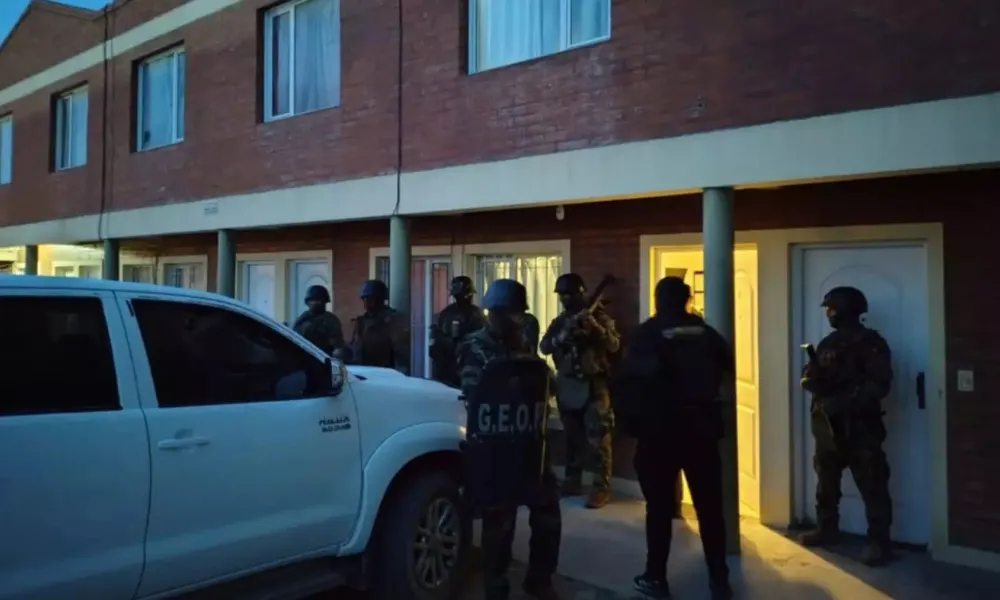 allanamiento por narcotráfico