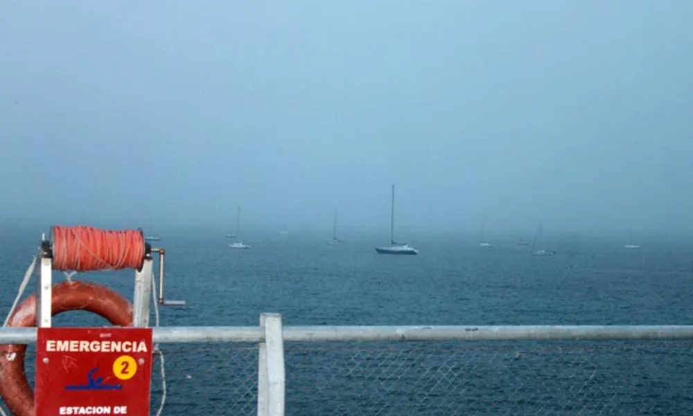 Vista desde el muelle Piedrabuena