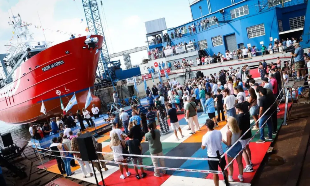 Botadura barco