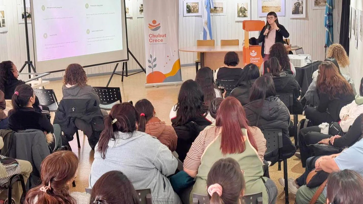 Talleres sobre lactancia y puericultura en Rawson