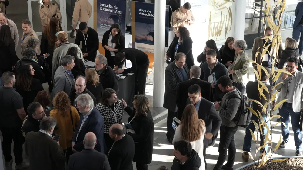 Asistentes a la Jornadas de Economía Azul. 