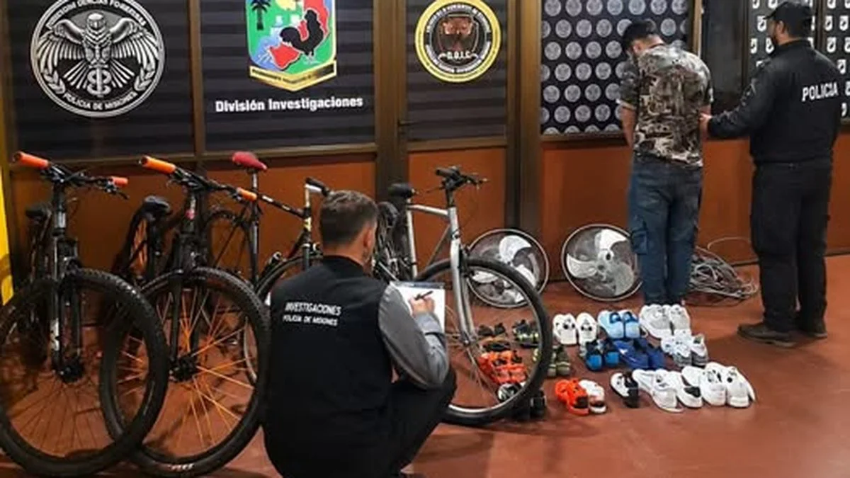 Delincuente atrapado ocultando elementos robadas a vecinos