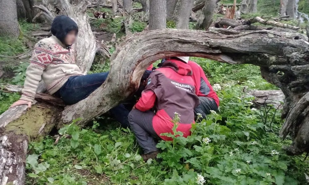 Rescates en senderos de Tierra del Fuego