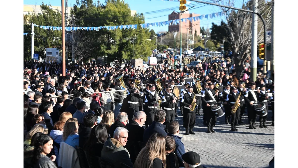 Desfile en Trelew