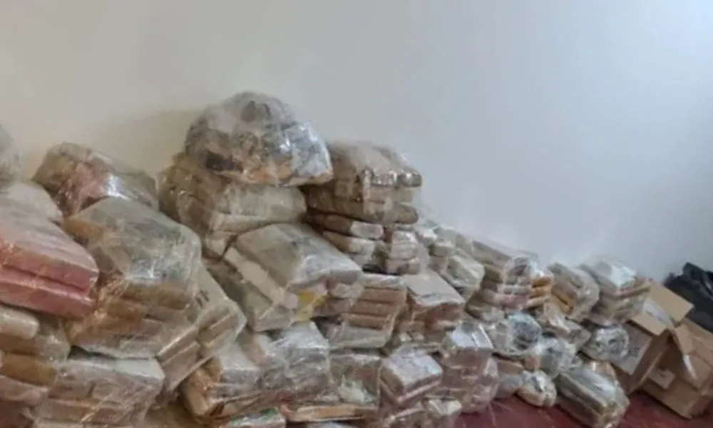 Quema de drogas en Comodoro Rivadavia