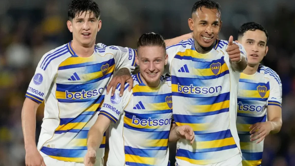 Boca celebra gol foto ilustrativa fuente X Boca Oficial