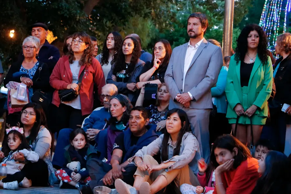 Merino presente en la misa de navidad