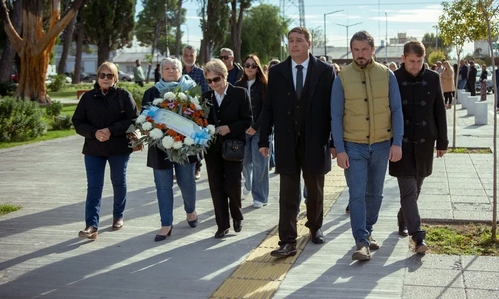 Acto por el Día de la Memoria en Rawson