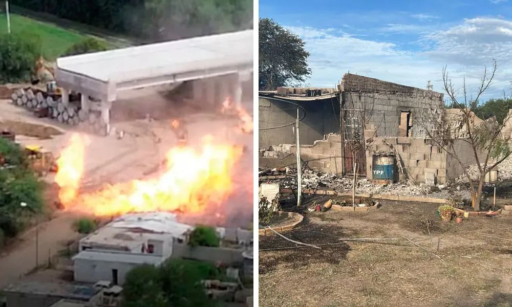 Explosión en Villa María