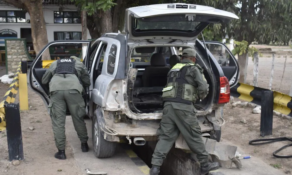 Descubren dobles fondos con casi 47 kilos de cocaína durante un control