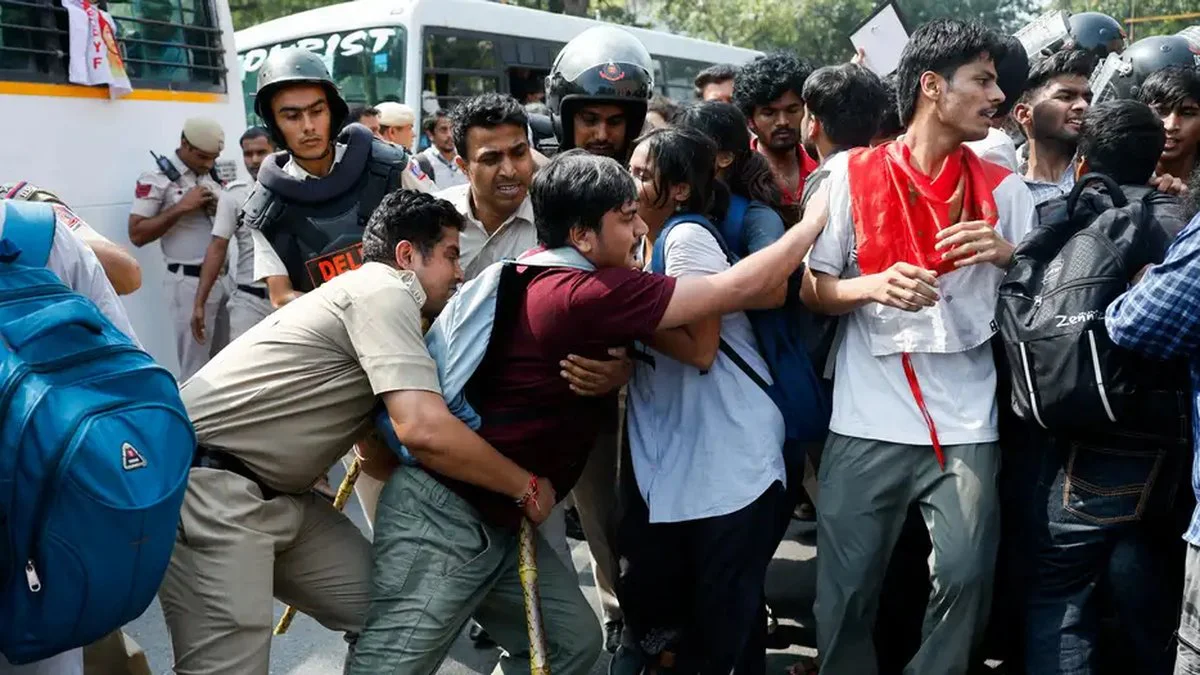 Protestas en India