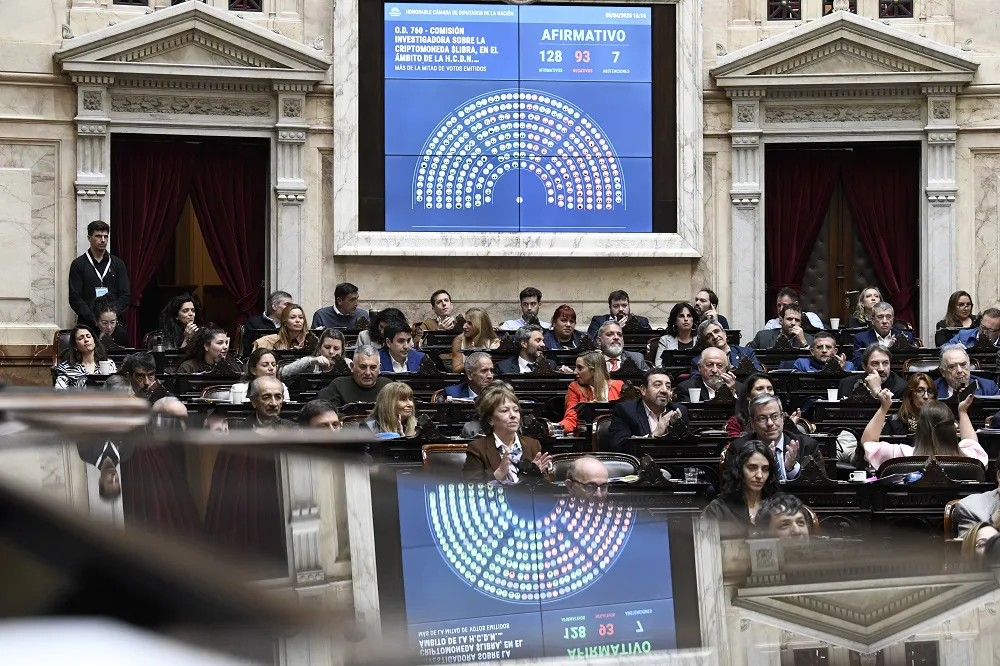 Diputados aprobaron la creación de la Comisión Investigadora por el caso $Libra