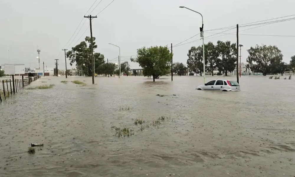 Temporal en Bahía Blanca