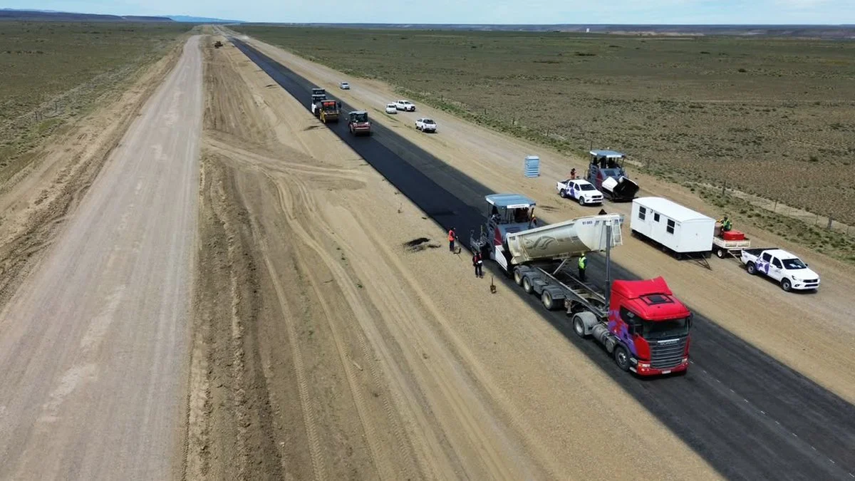 Obras en Ruta 40
