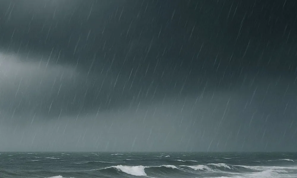 Lluvia, viento, frio