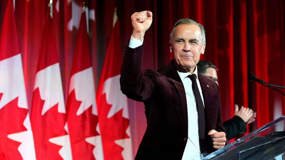 Mark Carney, primer ministro de Canadá. Foto Justin Tang / The Canadian Press / LA NACION