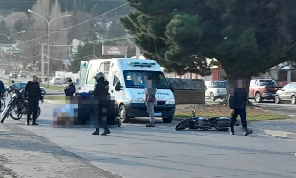 atropellada moto