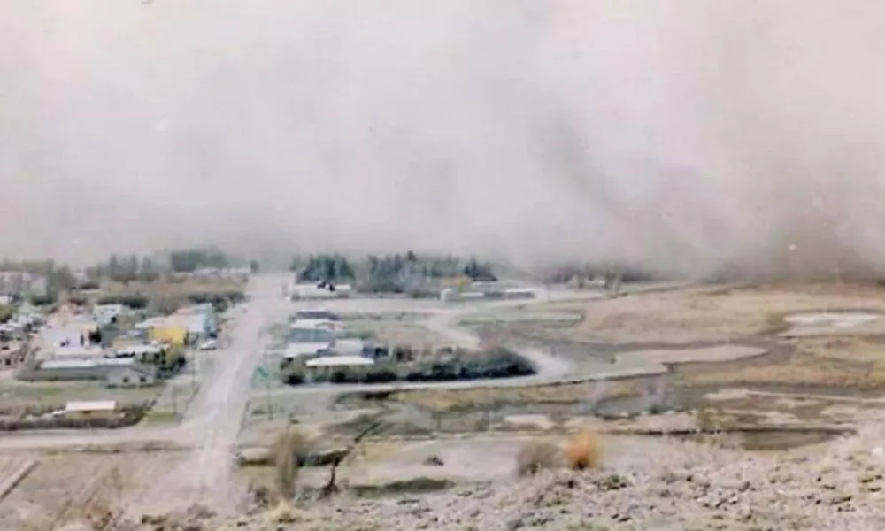 La ceniza del Hudson llegó a Madryn 4