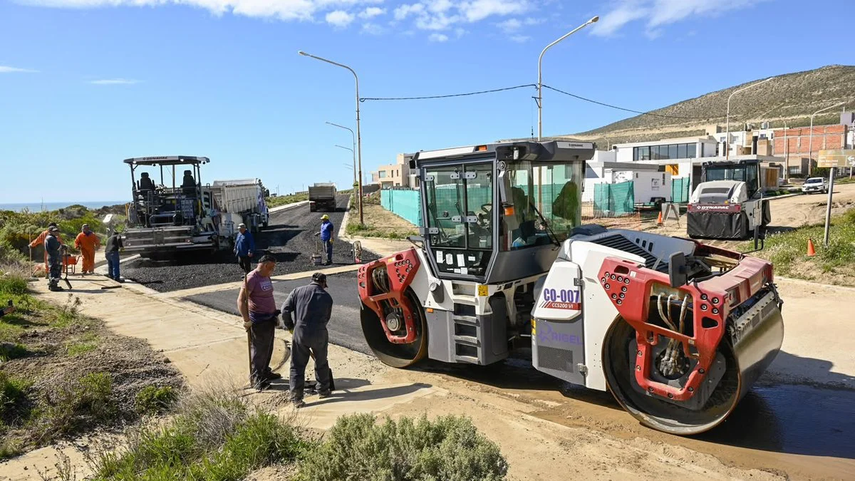 pavimentación Rada Tilly