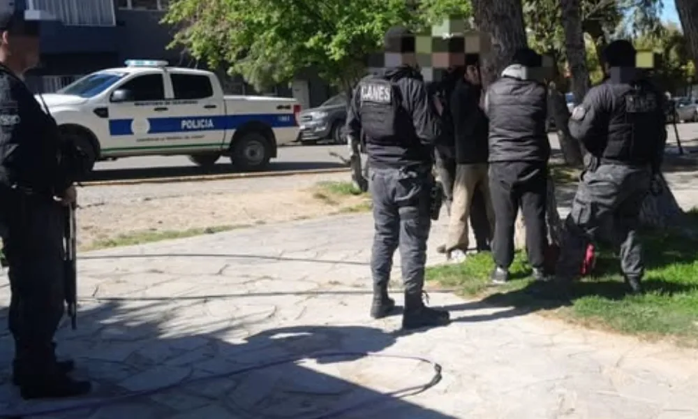 detenidos por robo de cables