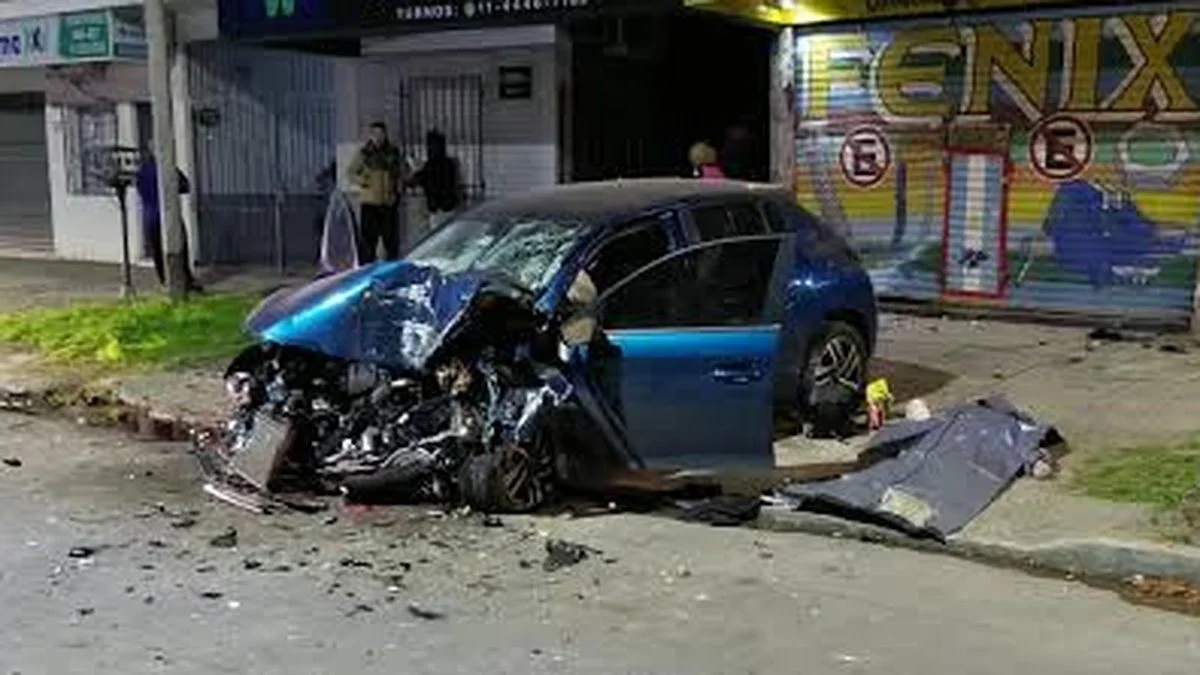 Choque faltal en Quilmes. Foto Info Quilmes