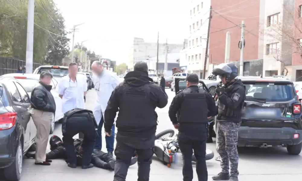 Policía atropellado 