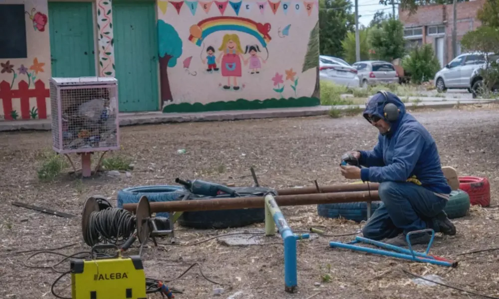 mantenimiento edilicio en los jardines