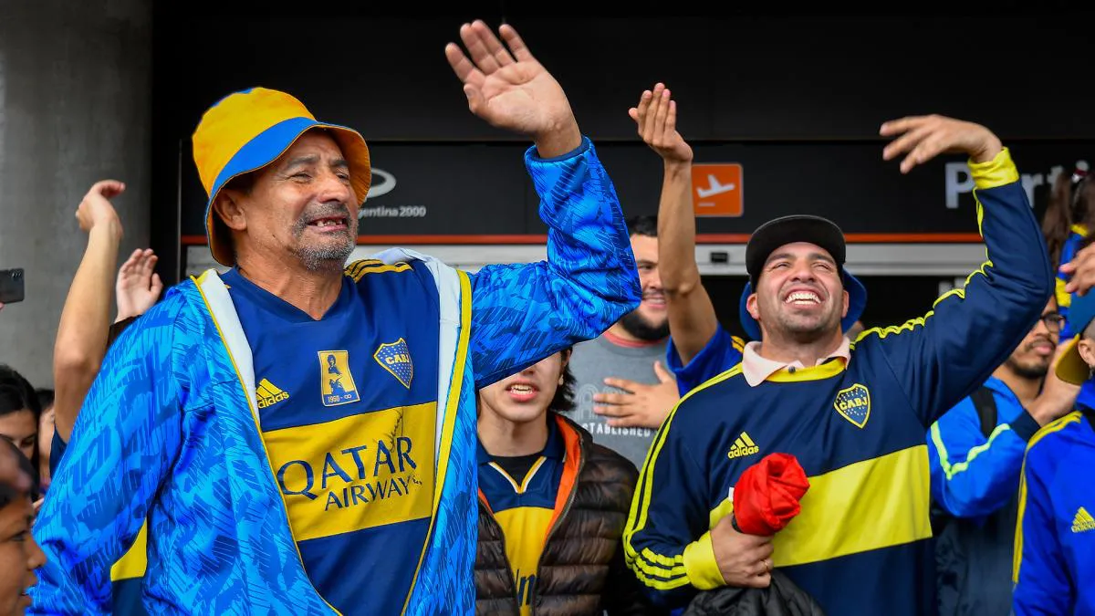 LOS HINCHAS DE BOCA COPAN RÍO DE JANEIRO
